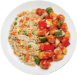 Sweet & Sour Chicken w' Fried Rice
