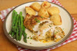 Chicken Kiev & Vegetables Meal
