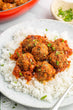 Meatballs on Steamed Rice