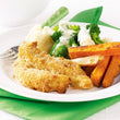 Crumbed Fish & Vegetables