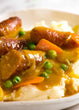Curried Sausages, Mash & Gravy
