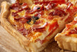 Ham, Cheese & Tomato Quiche